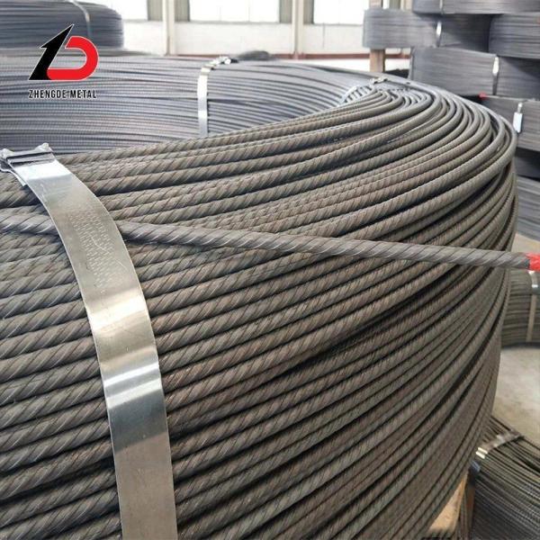 3mm 4mm 5mm 6mm Prestressed Steel Wire 1670mpa Spiral Ribbed High Carbon Tension Pc
