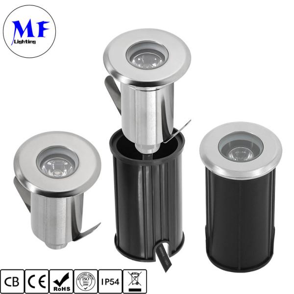 Preço de fábrica RGB 3W Luz subaquática de localização interna Luzes LED Piscina Luz IP68 316SS aço inoxidável Dia 52mm