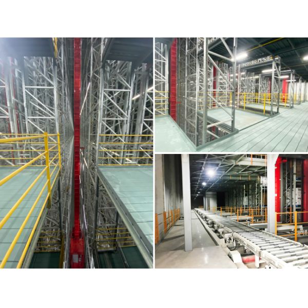 Integrated Logistics Center Pallet Stacker Crane ASRS Automatic Storage And Retrieval System