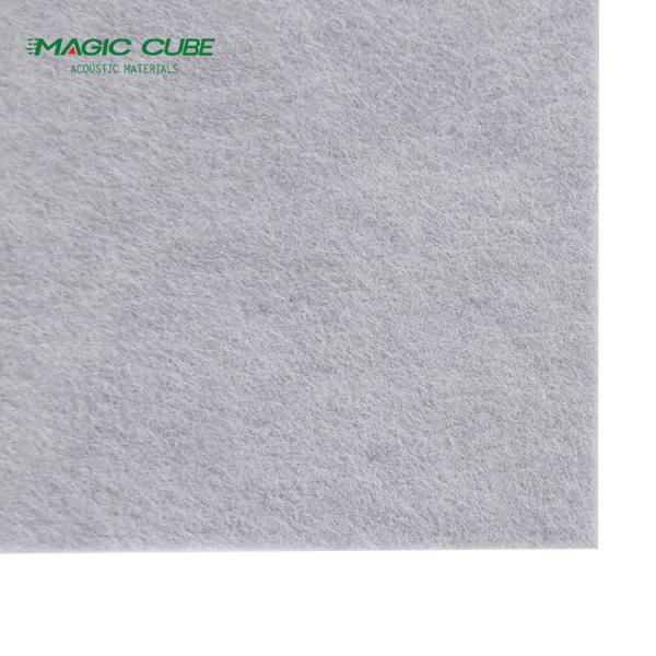 Fireproof Sound Absorbing Polyester Fiber Board Colorful 9mm Thickness