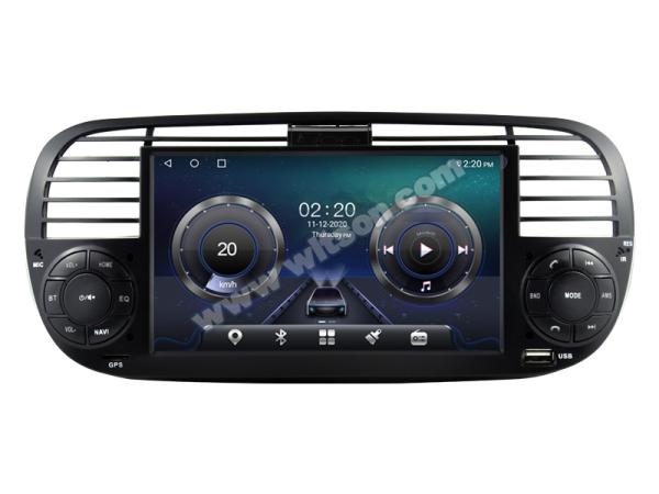 7 Screen OEM Style without DVD Deck For Fiat 500 2010-2015  Car Multimedia Stereo