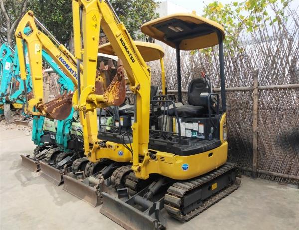                  Used 1.8 Ton Crawler Excavator, Pre-Owned Komatsu PC18mr Mini Track Excavator for Sale             