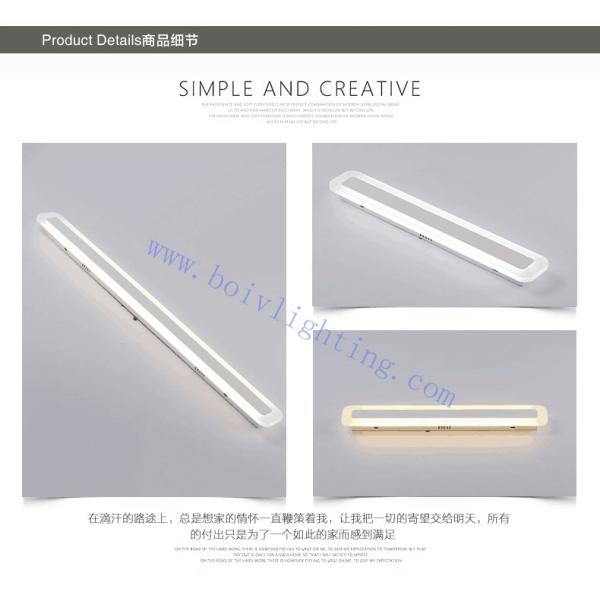 Factory Sale White Ceiling Chandelier Lighting, LED Lighting 500*90*40MM