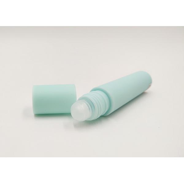 Light Blue Lip Gloss Empty Tubes , Cute Empty Lip Gloss Containers With Plastic