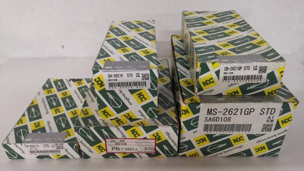 Diesel NDC Engine Bearings 6D108 Main Con Rod Bearing STD For KOMATSU MS-2621GP