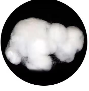 2D×76MM Cold antibacterial nylon fiber