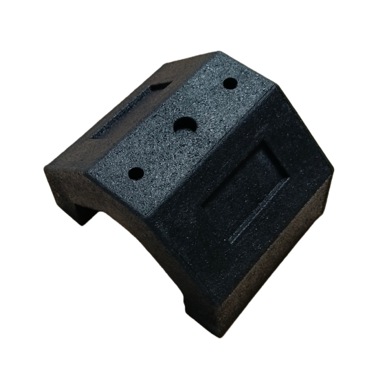 Eco-Friendly Recyclable Rubber Mounting Feet - Durable 400*180mm Fix It Foot for HVAC Systems