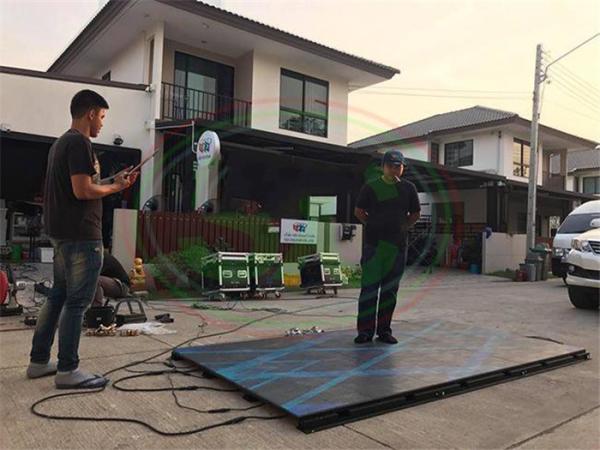 3840hz LED Light Up Dance Floor , LED Party Floors MBI5124