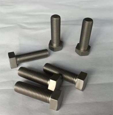 ASTM B348 Forging Or Drawing Titanium Hexagon Head Bolt Gr1 Gr3 Gr5
