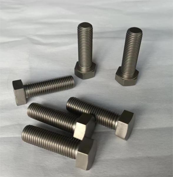 ASTM B348 Forging Or Drawing Titanium Hexagon Head Bolt Gr1 Gr3 Gr5