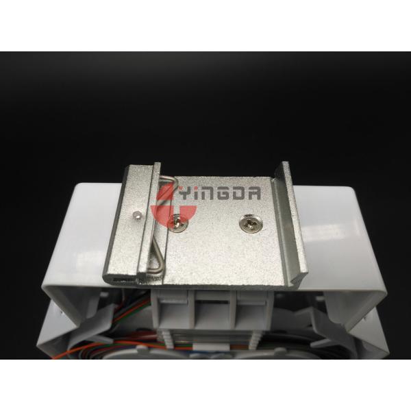 Переходники и отрезки провода портов СК/АПК терминальной коробки 12 оптического волокна ДИН пластиковые