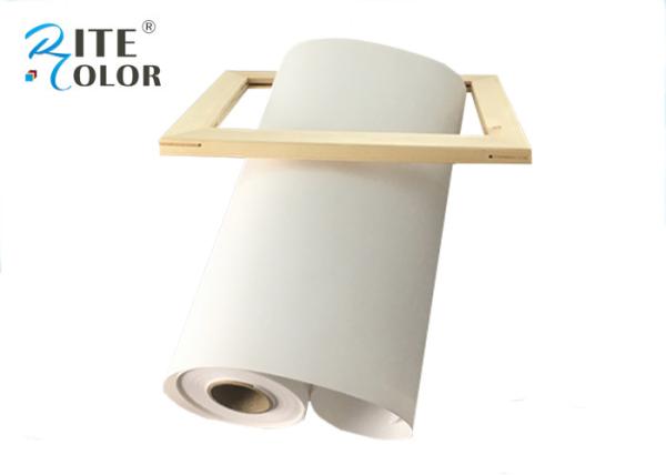 Cartaz exterior que imprime Matte Polyester Inkjet Canvas Blank 280gsm branco