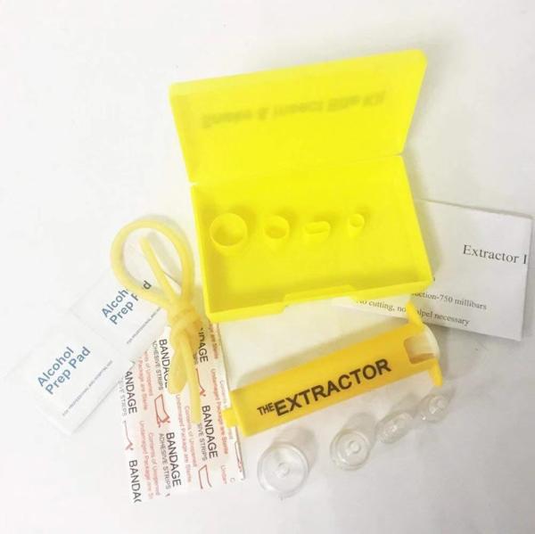 Bug Bite Suction Tool Snake Bite Poison Extractor Pump Camping supplier Survival First Aid Kit
