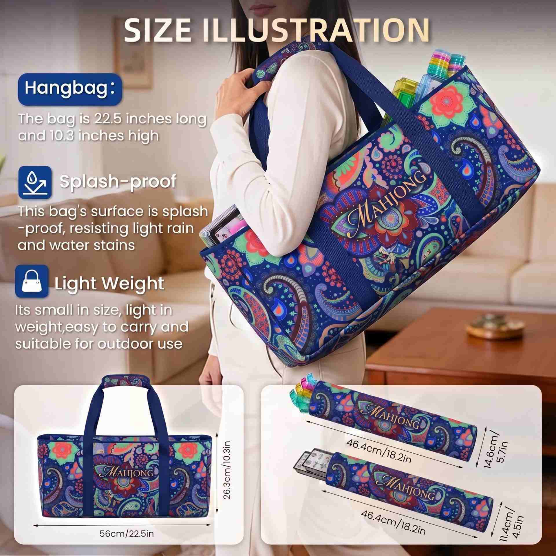 Large Capacity Three Piece Customizable Storage Bag Set Organizer Set For Travel Home