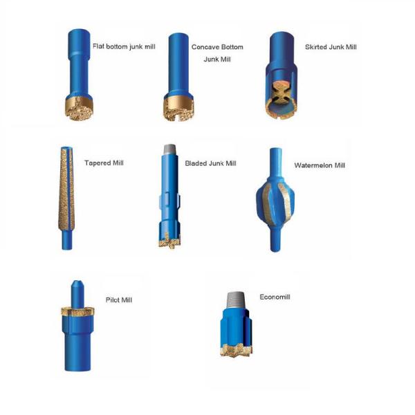 Tungsten Junk Mills Milling Shoe Downhole Drilling Tool API Fishing Tools