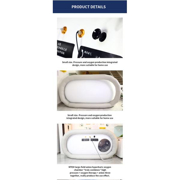 220V Single Software Hyperbaric Oxygen Chamber for Rehabilitation and Oxygen Therapy