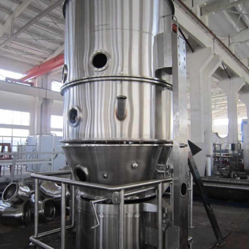 200kg/batch Vertical Fluidized Bed Dryer Manufacturer For Chemical Powder