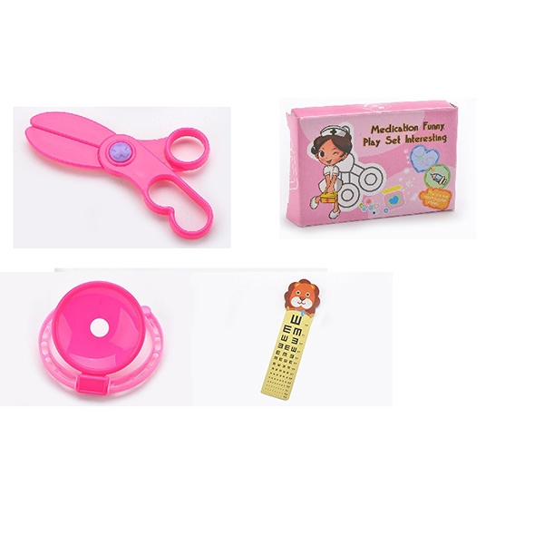 Kids Ophthalmologist Role Play Doctors Kit , Little Doctor Kit Pretend Play Set