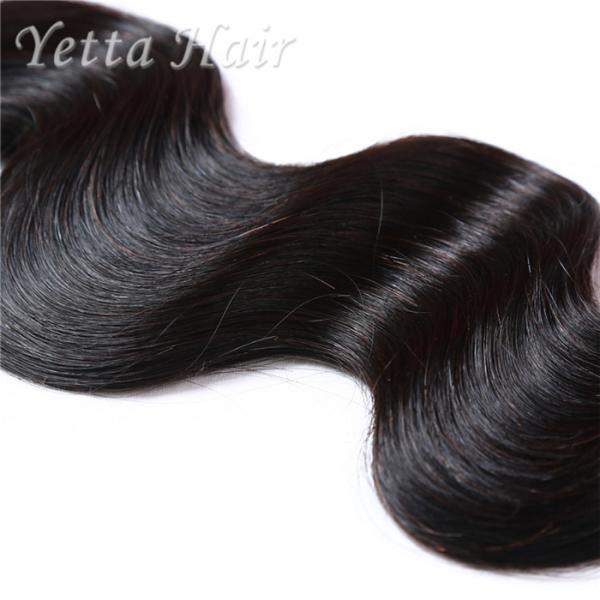 Weave indiano do cabelo humano da cor 100 naturais da categoria 7A com onda do corpo