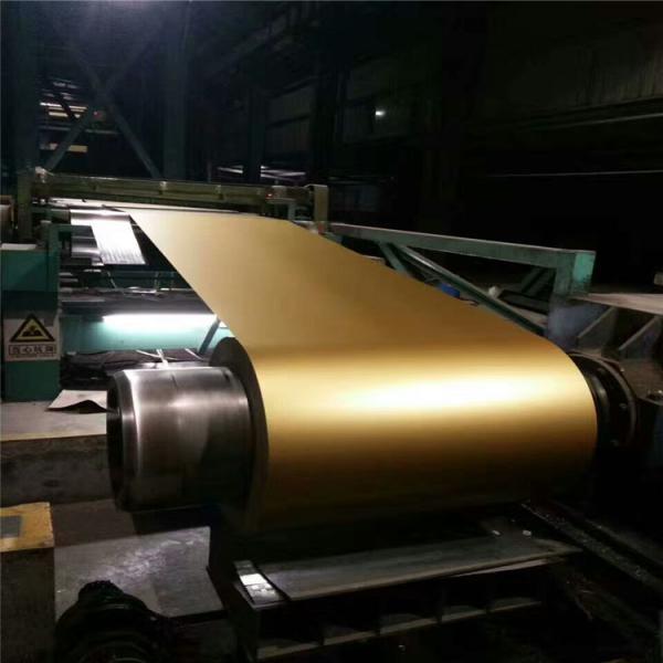 PPGI 0.7mm*750mm RAL Color System PE Coated Steel Rollings Coils With Dry Surface Treatment