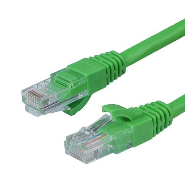 A anti folha de alumínio de bloqueio de Jumper Cable CAT5E da rede do círculo 100MB trançou