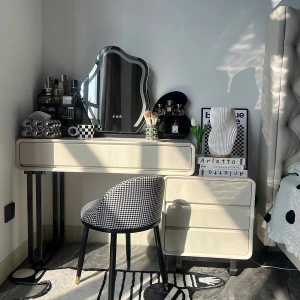 Hotel Modern Dressing Table Storage Bin Cabinet  Makeup Vanity Table