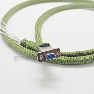 J30j-9tjl-a Custom Cable Rectangular Connector Plug 9-Pin with Tail Clip Wire Clamp A1 A3