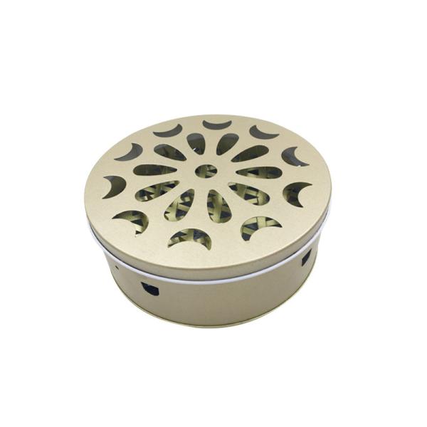 Biscuits Storage Tin Rectangular Metal Packaging Cookies Tin Container