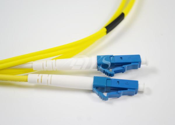 1M Single Mode Duplex Jumper Optical Fiber Patch Cord With ROHS Certifaction
