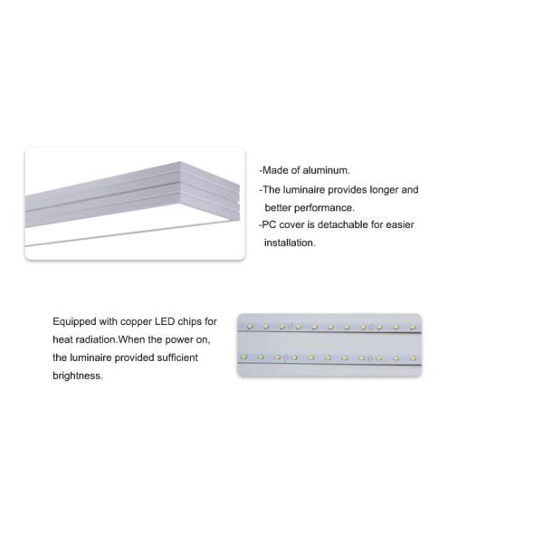 AC85V 2720lm LED High Power Wall Washer For Supermarket