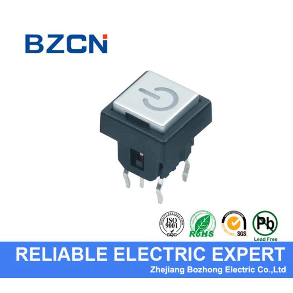 DIP Terminal Type Illuminated Tactile Switch Momentary Vertical Press Operation