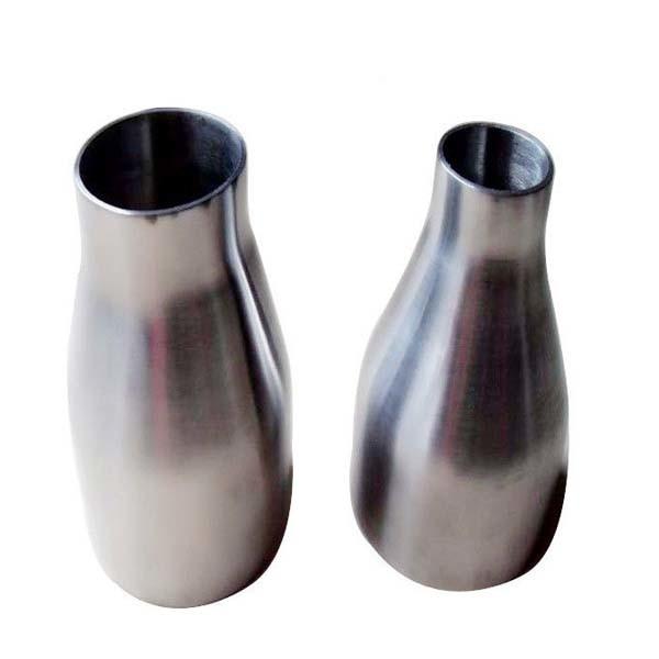 Stainless Steel Eccentric Reducer Pipe Fitting Stain Finishing  ISO9001 Certificate
