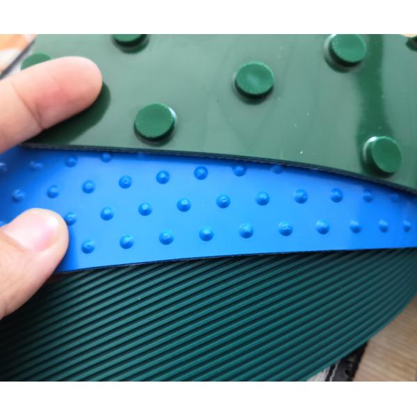 1 курсируйте зеленый материал конвейерной ленты Pvc промышленный для делать табака