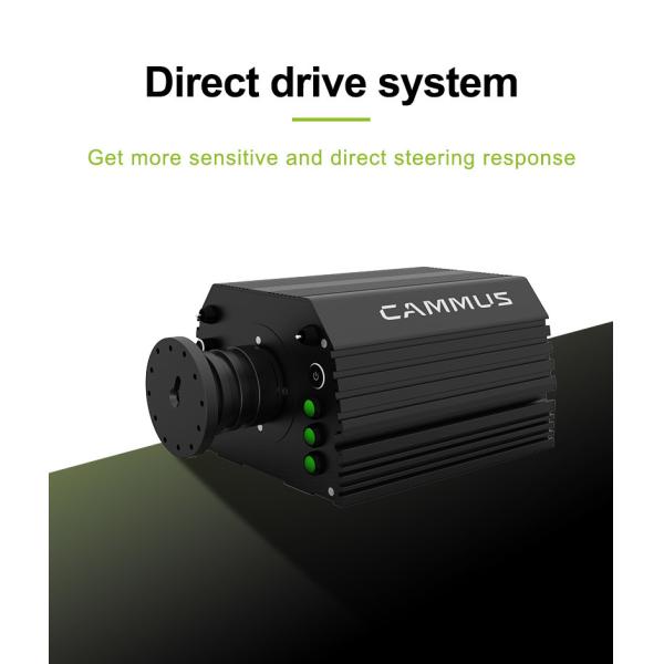 Cammus 180 Degree Rotation Manual Gear Steering Sim Racing Wheelbase