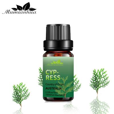 Os óleos essenciais do corpo puro de 100% perfumam o ODM orgânico do óleo essencial de 20ml Cypress