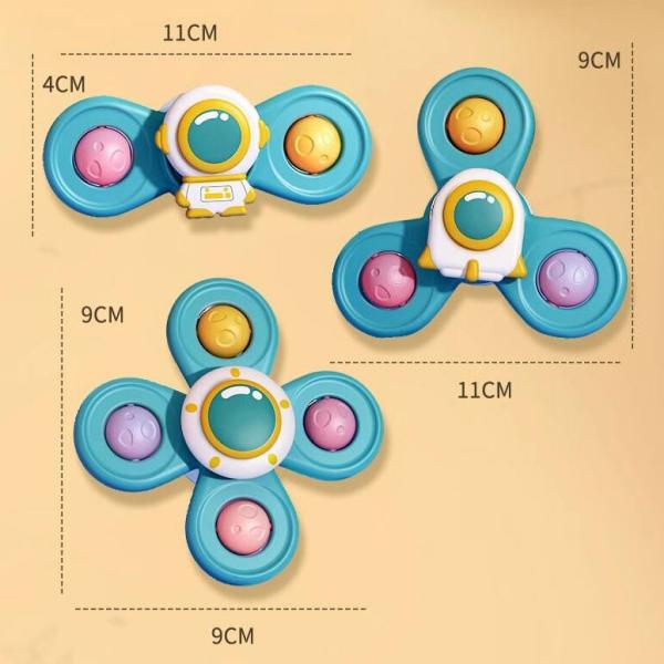 Keep Your Little One Entertained with Suction Cup Gyroscopes and Space Astronauts