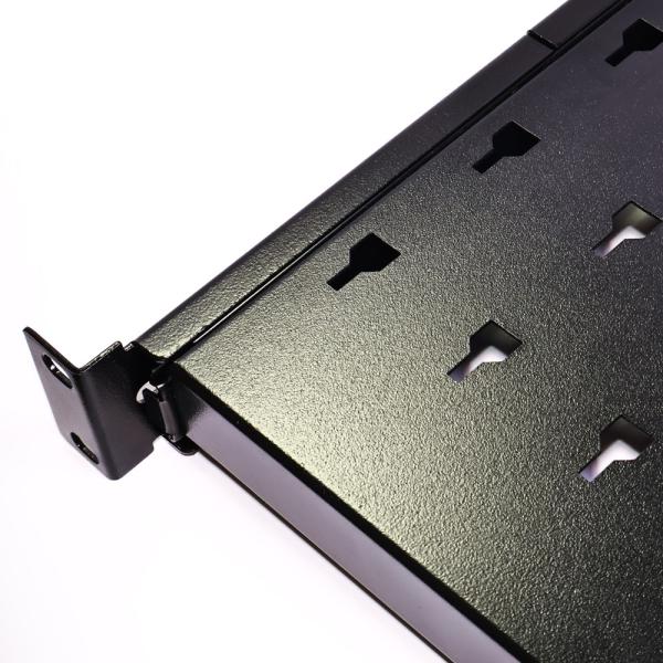 19inch Width 440mm Depth 550mm Metal Fixed Server Rack Accessories Sliding Shelf for Network Cabinet