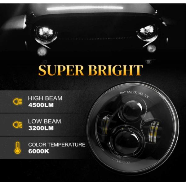 Auto Car Parts Auto Lighting System 12 Volt Cars Led Lens Fog Light Driving Lights Compatible with Jeep Wrangler