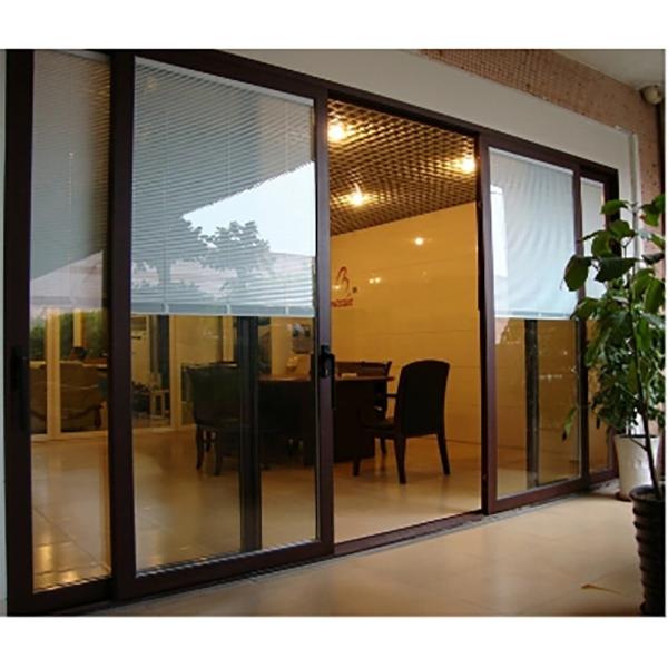 Edifício de escritórios Porta deslizante de elevador em design minimalista e com abertura de puxa rolante
