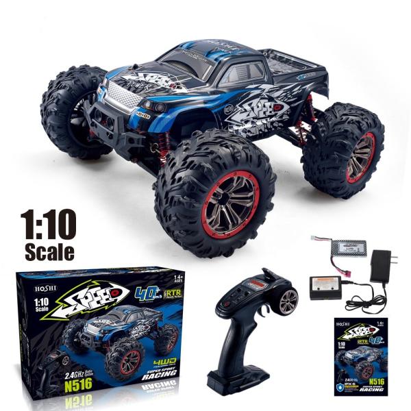 N516 2.4G 1/10 Escala Remote Control RC Car Off Road Carros controlados por rádio 80M