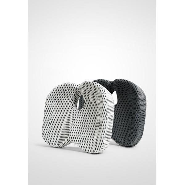 Breathable Square Memory Foam Seat Cushion and Pillow for Comfortable Seating Support