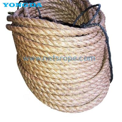 ISO1181-2004[E] 3-Strand Hawser-Laid Sisal Rope