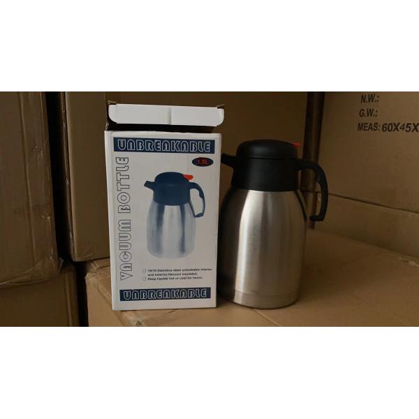 Stainless Vacuum Water Bottle Compact Whistling Tea Coffee Kettle with Classic Design