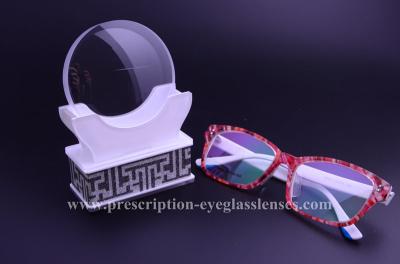 Prescription Polycarbonate Lens Blanks Flat Top 1.59 Index Hard Multi Coated