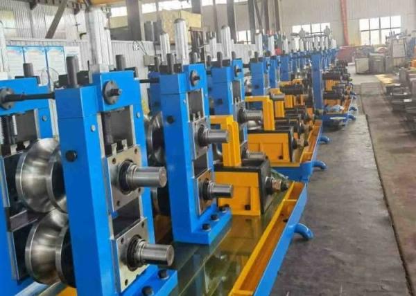 High Frequency ERW Pipe Production Line 32-76mm Diameter 4-12m Length