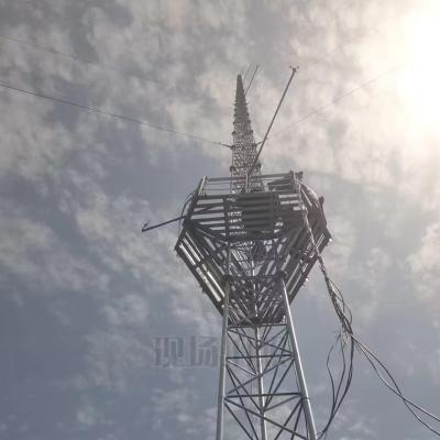 60m 80meter 100m 120m Low Price High Quality Guyed Wire Mast Steel Communication Telecom Antenna Tower Wind Measurement Tower