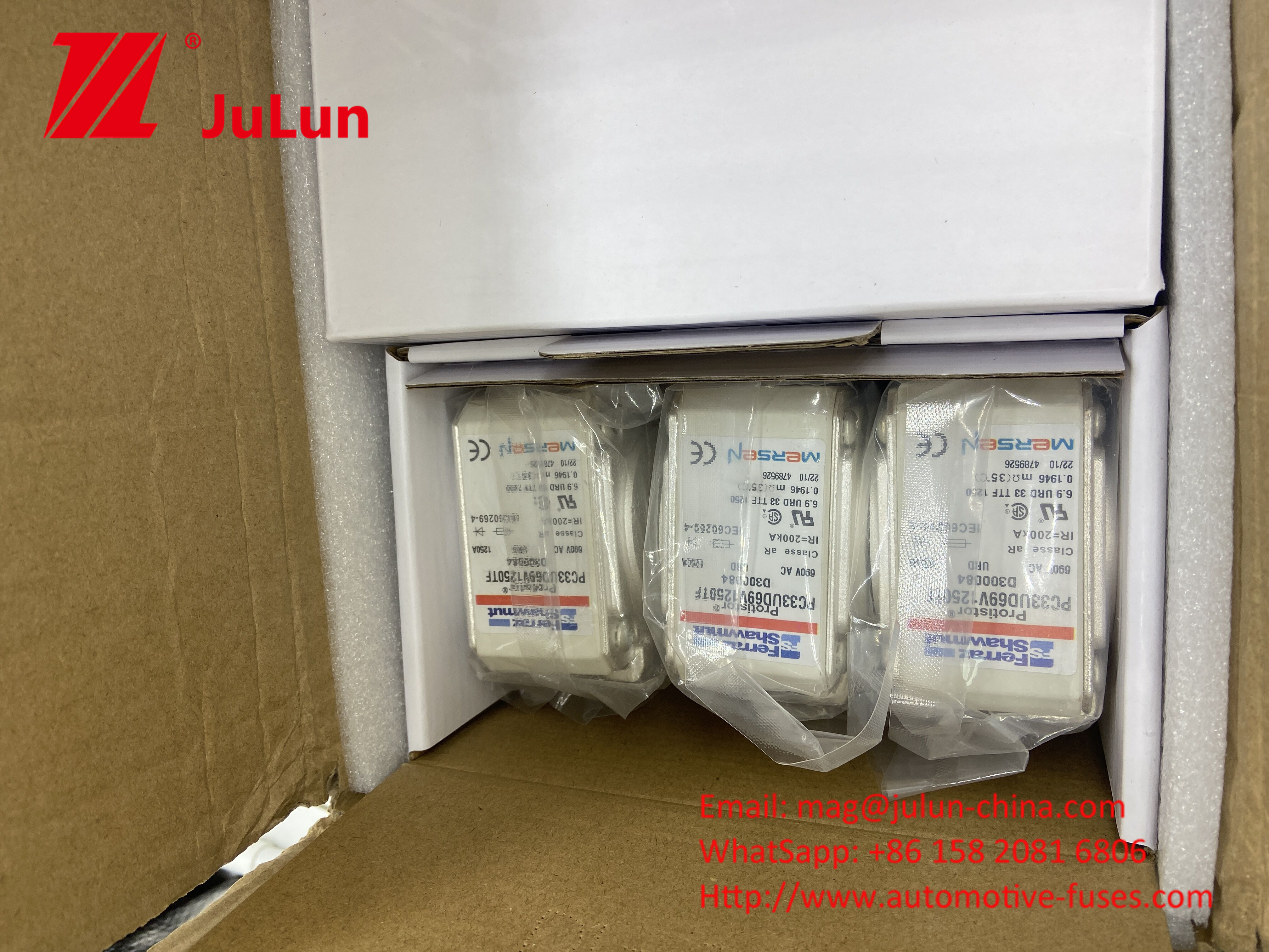 PC33UD69V1250TF Керамические автомобильные предохранители для белых транспортных средств