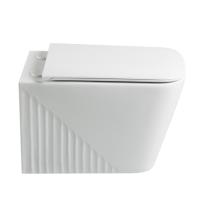 Factory OEM ODM White Tornado Ceramic One-Piece Toilet Wall Hung Water Closet Super Swirling Inodoro S-Trap for Bathroom Use
