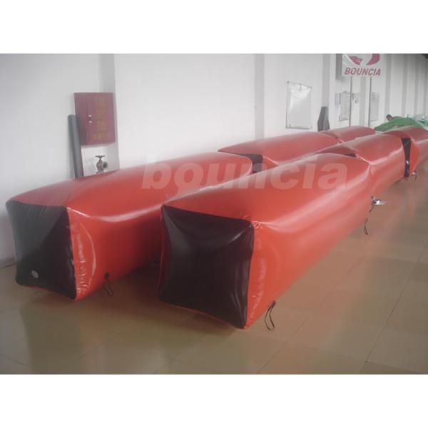 Soute gonflable de Paintball de 0.6mm de bâche rouge de PVC