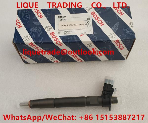 BOSCH Piezo fuel injector 0445115067, 0445115049 for JEEP, DODGE 68042029AA, VM 15062058F, CHRYSLER 68042029AA